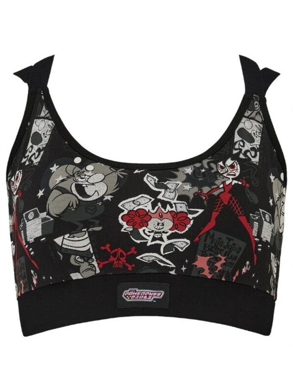 Killstar Powerpuff Girls We Want To Fight Bralette Sports Bra Women's Sz XXL NEW